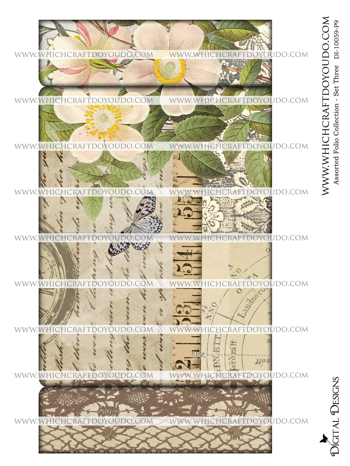 Assorted Folio Collection - Set Three - DI-10059 - Digital Download