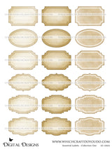 FREEBIE - Assorted Labels - Collection One - DI-10005 - Digital Download