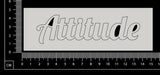 Attitude - White Chipboard