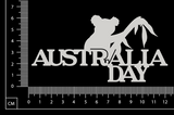 Australia Day - I - White Chipboard