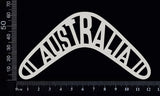 Australia - B - White Chipboard