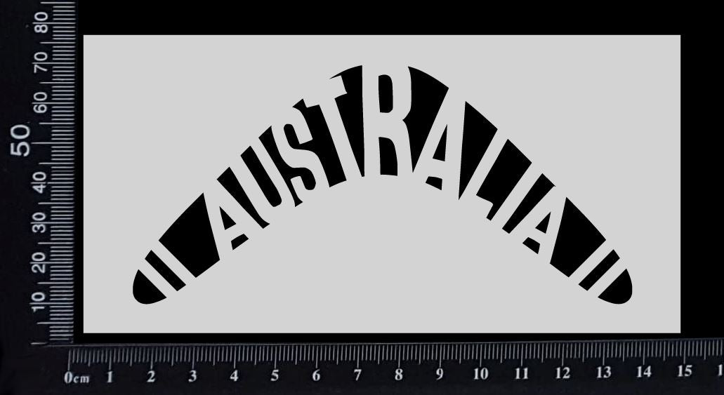 Australia - Stencil - 75mm x 150mm