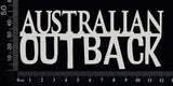 Australian Outback - White Chipboard