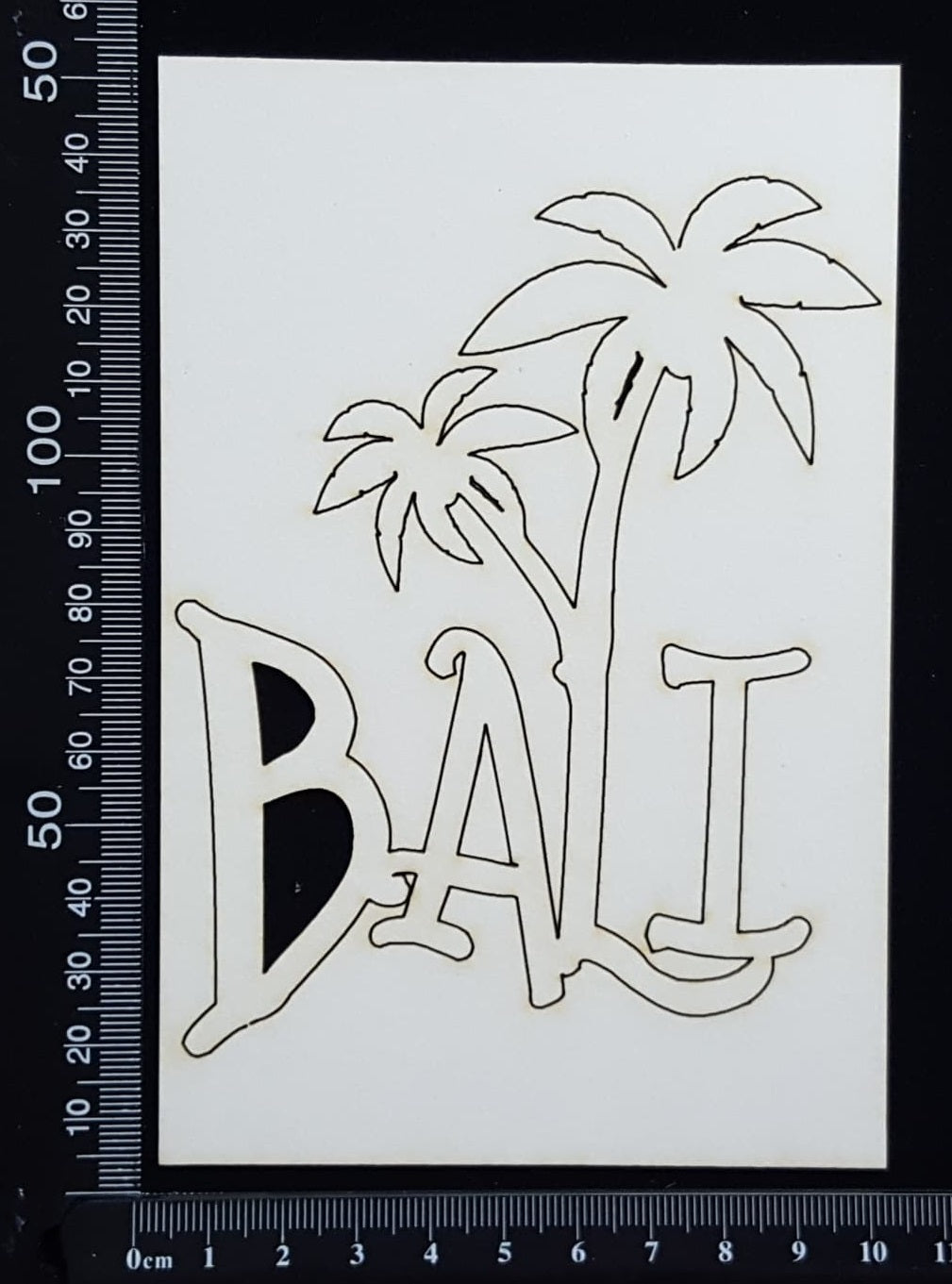Bali - A - White Chipboard