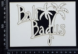 Bali Bagus - White Chipboard
