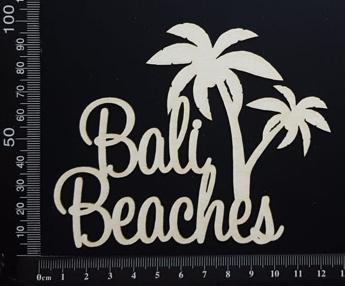 Bali Beaches - White Chipboard