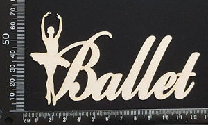 Ballet - White Chipboard