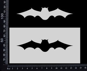 Bat - E - Stencil - 75mm x 150mm