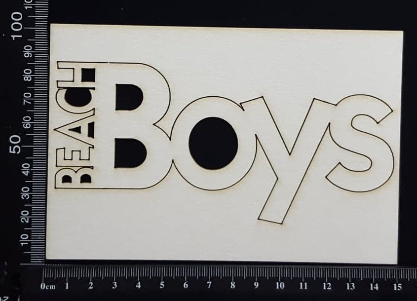 Beach Boys - White Chipboard