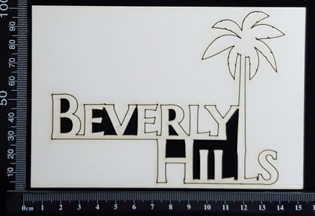 Beverly Hills - White Chipboard
