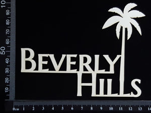 Beverly Hills - White Chipboard