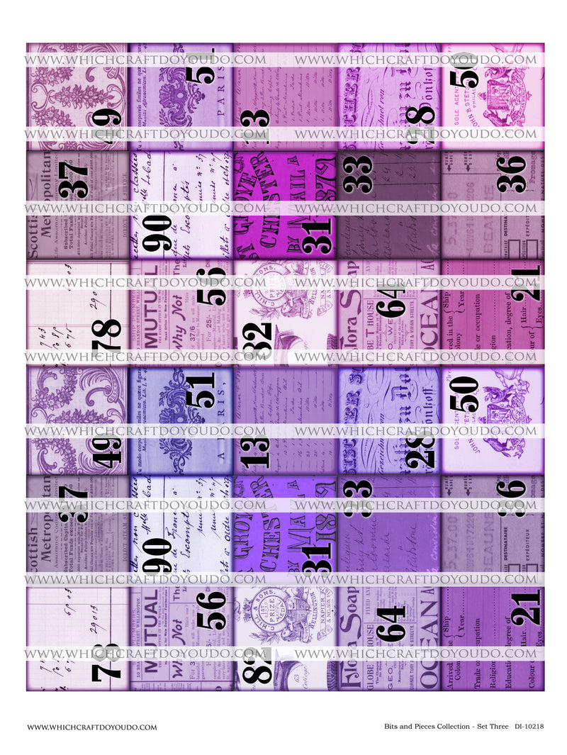 Bits & Pieces Collection Set Three DI10218 Digital Download