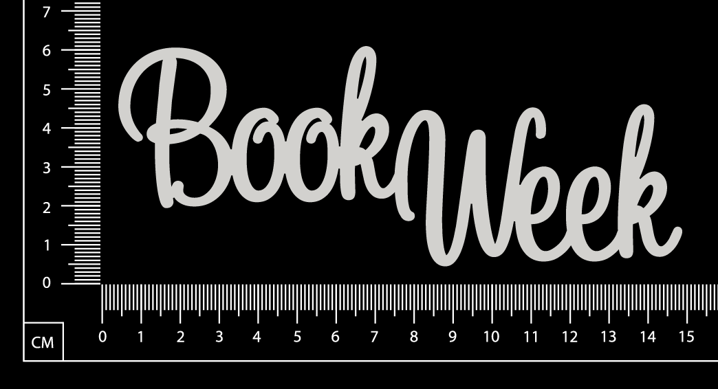 Book Week - C - White Chipboard