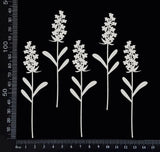 Botanical Set - AN - White Chipboard