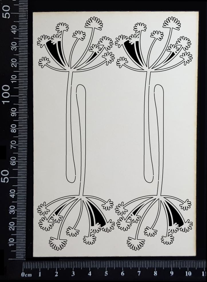 Botanical Set - AO - White Chipboard