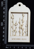 Botanical - Mini Shadow Box - A - White Chipboard