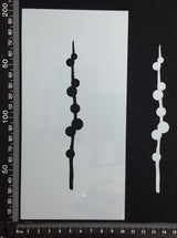 Botanical  - Stencil - 100mm x 200mm - AB-L