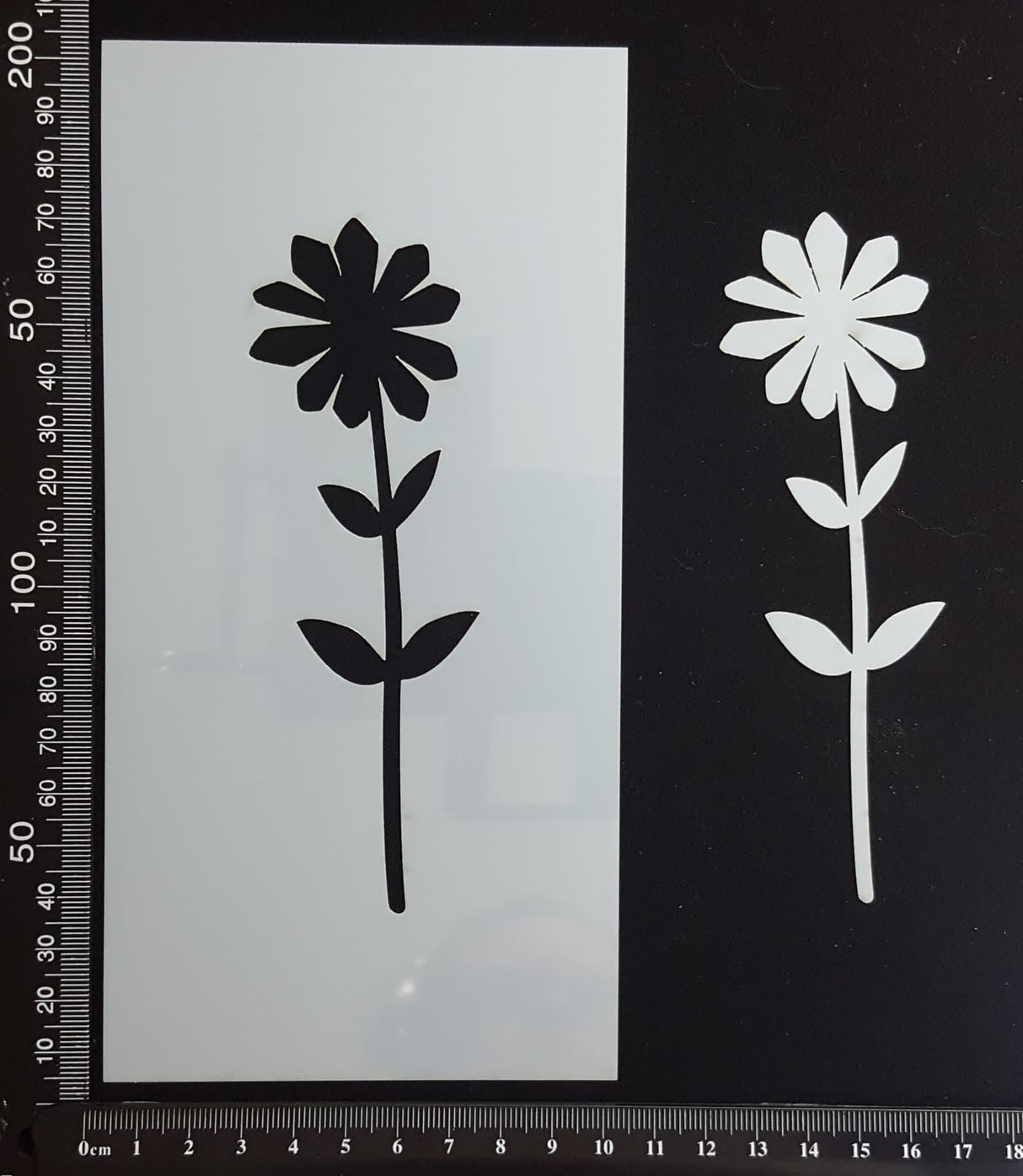 Botanical  - Stencil - 100mm x 200mm - AG-L