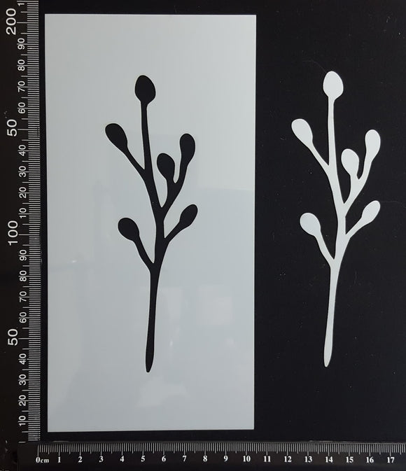 Botanical  - Stencil - 100mm x 200mm - AJ-L