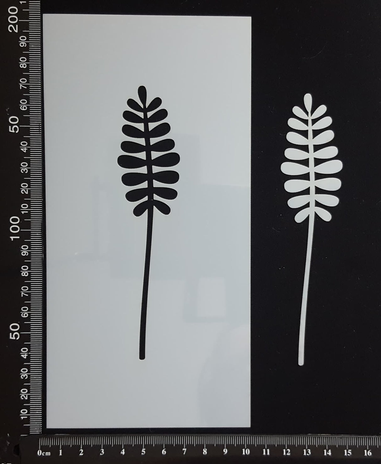 Botanical  - Stencil - 100mm x 200mm - AM-L