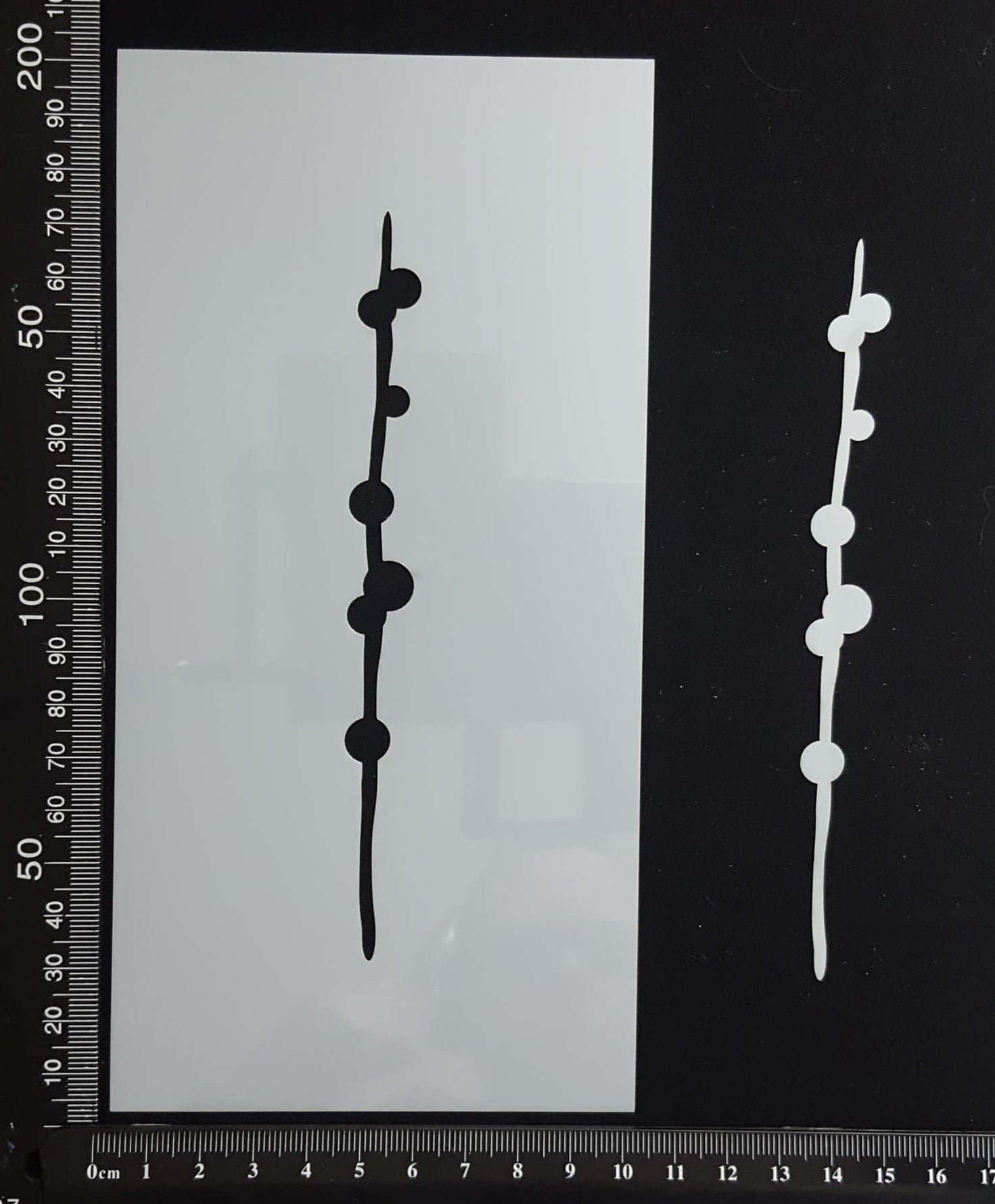 Botanical  - Stencil - 100mm x 200mm - AP-L