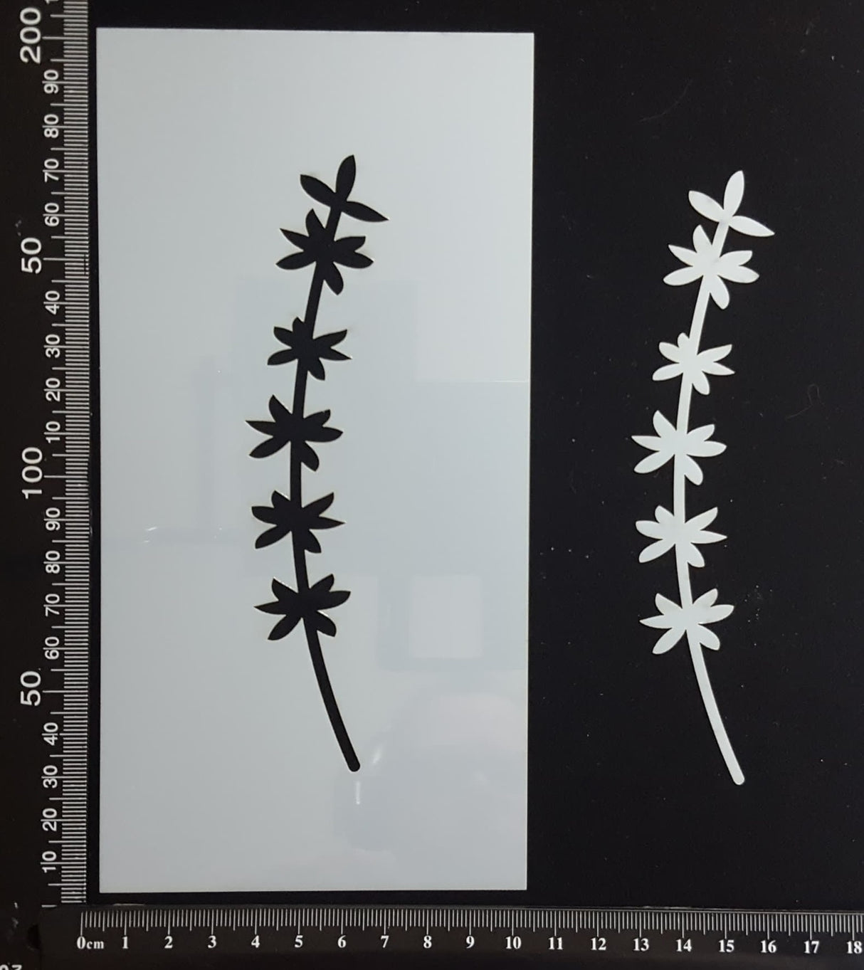 Botanical  - Stencil - 100mm x 200mm - AR-L