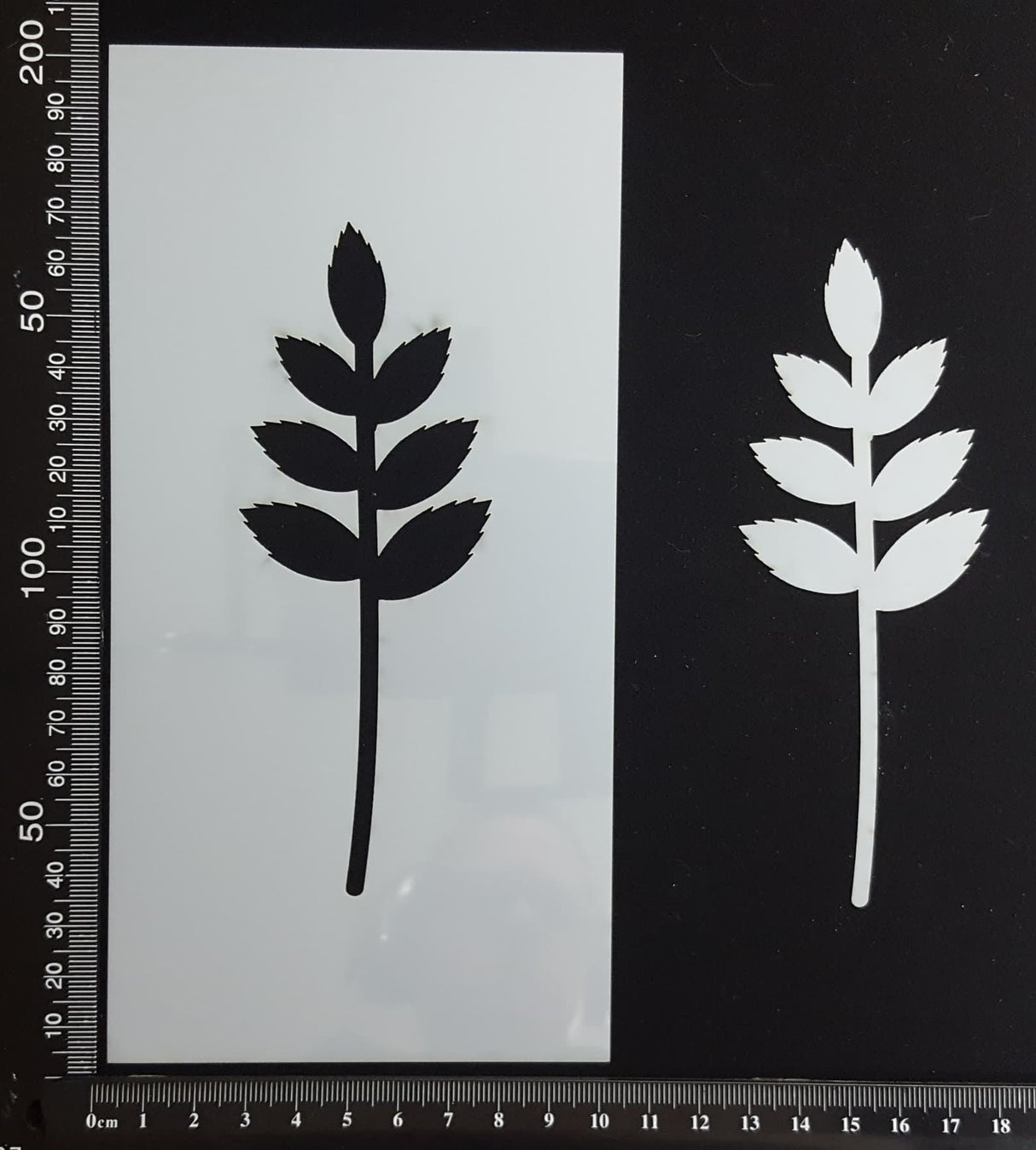 Botanical  - Stencil - 100mm x 200mm - AT-L