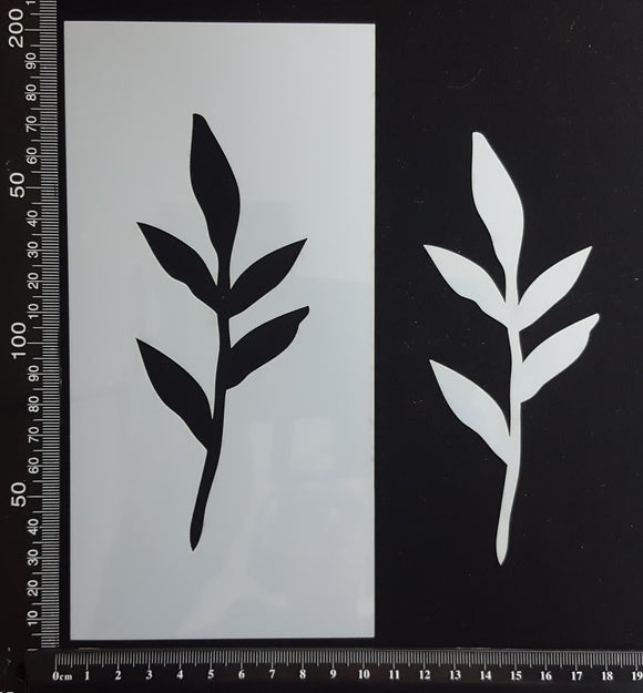 Botanical  - Stencil - 100mm x 200mm - AX-L