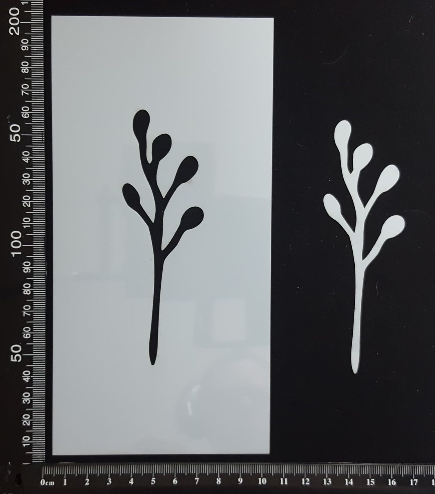 Botanical  - Stencil - 100mm x 200mm - AY-L
