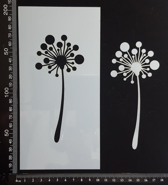 Botanical  - Stencil - 100mm x 200mm - AZ-L