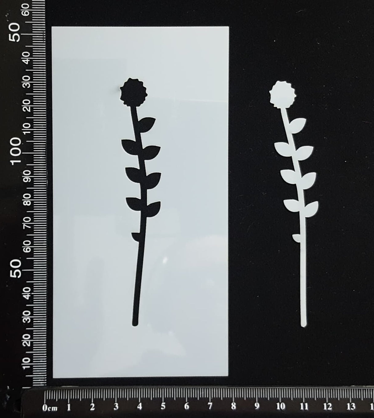 Botanical - Stencil - 75mm x 150mm - AL-M