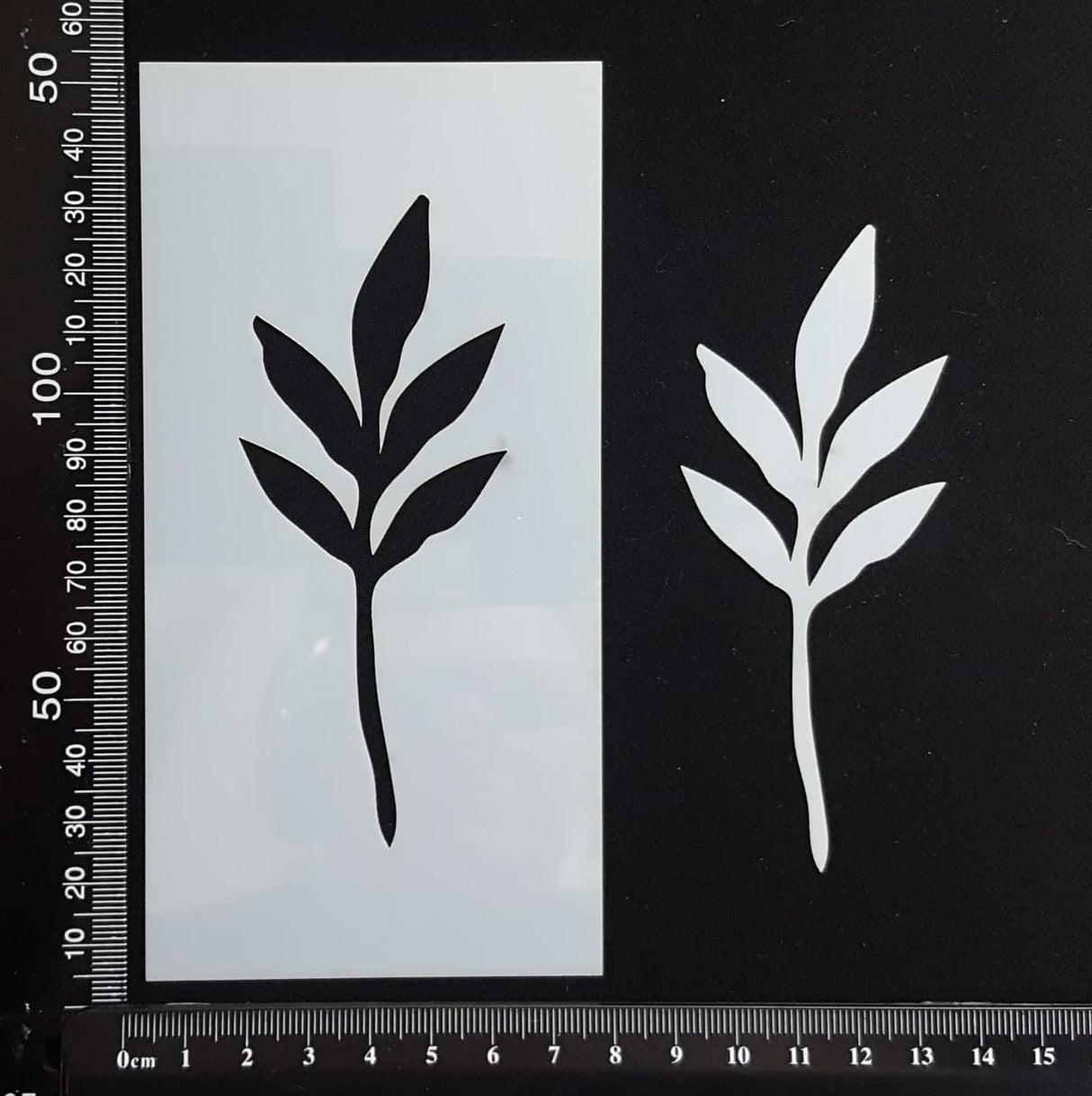 Botanical - Stencil - 75mm x 150mm - AA-M