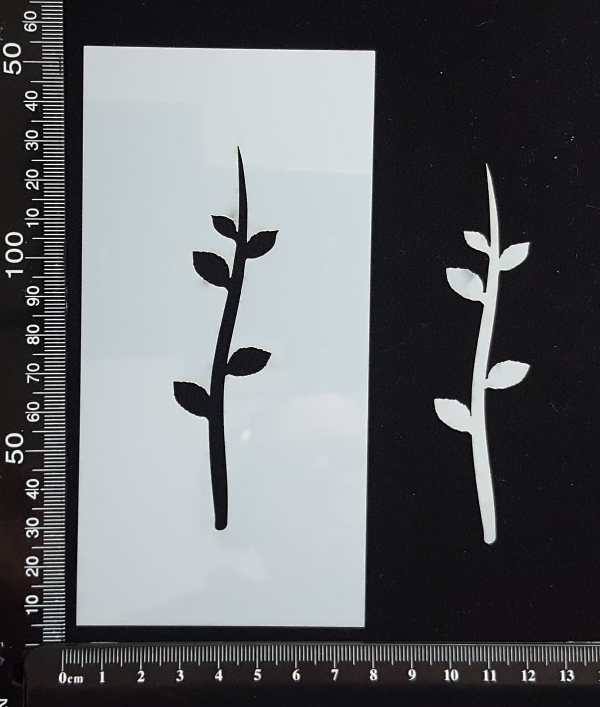 Botanical - Stencil - 75mm x 150mm - AS-M