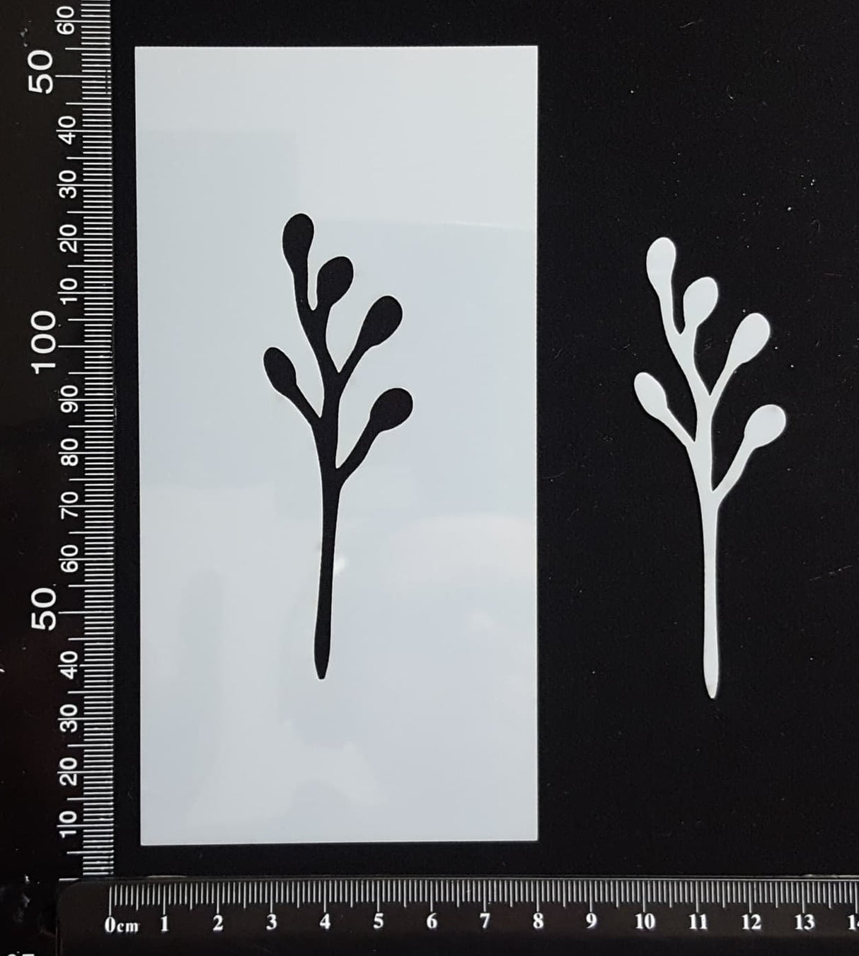 Botanical - Stencil - 75mm x 150mm - AY-M