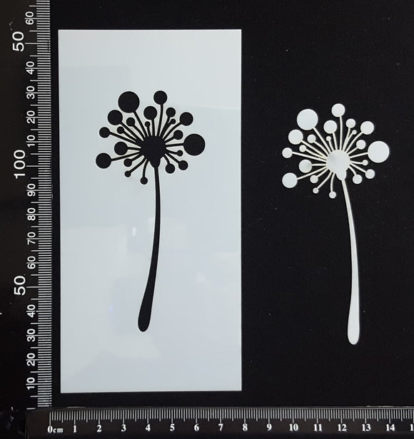 Botanical - Stencil - 75mm x 150mm - AZ-M