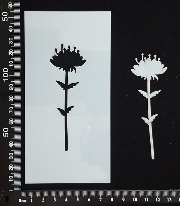 Botanical - Stencil - 75mm x 150mm - AD-M