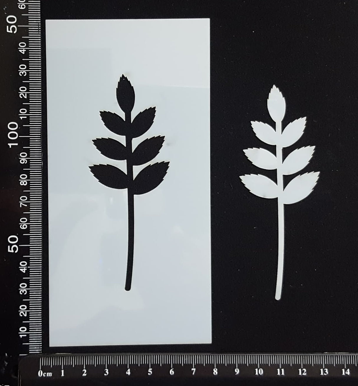 Botanical - Stencil - 75mm x 150mm - AT-M