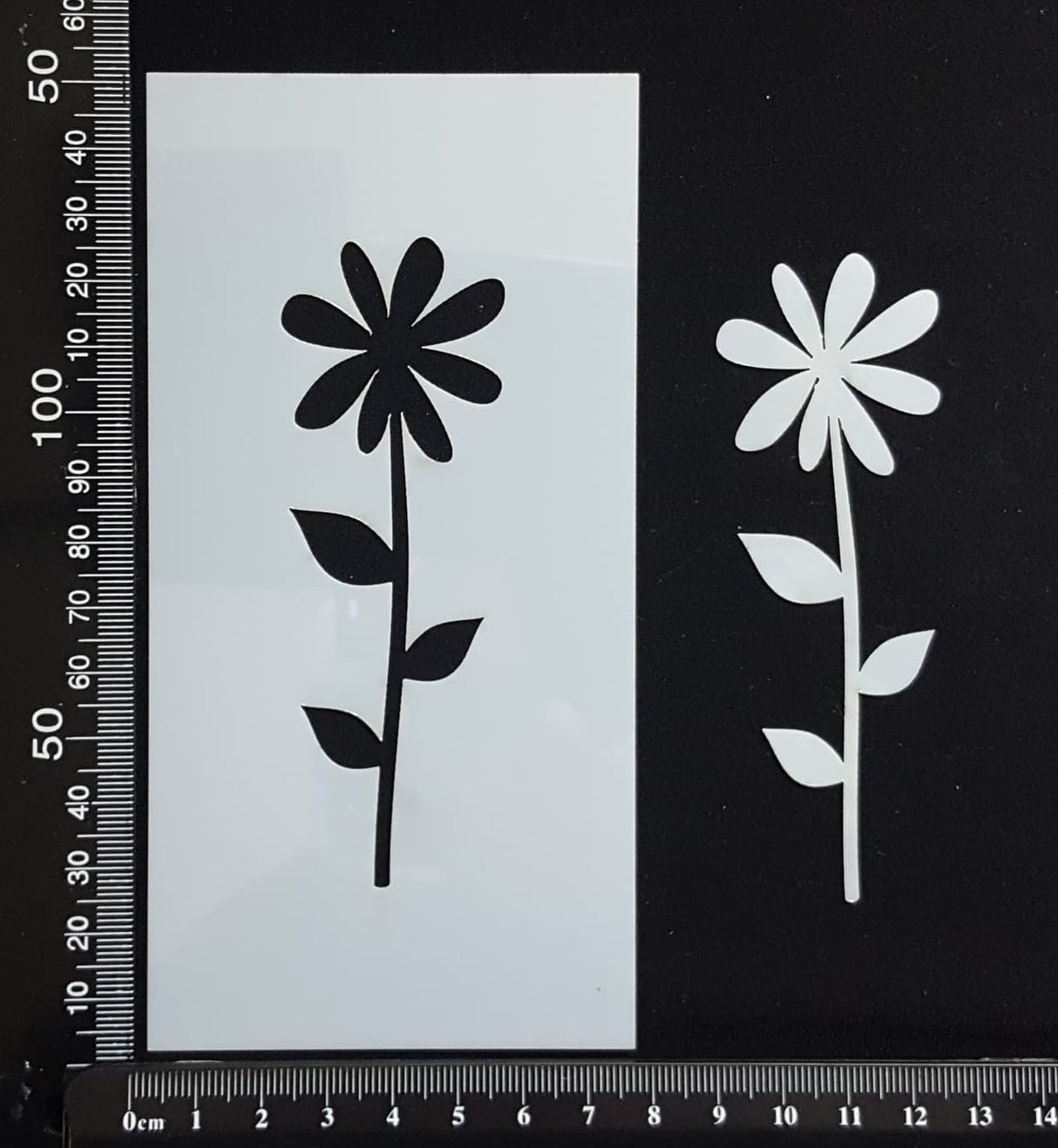 Botanical - Stencil - 75mm x 150mm - AF-M