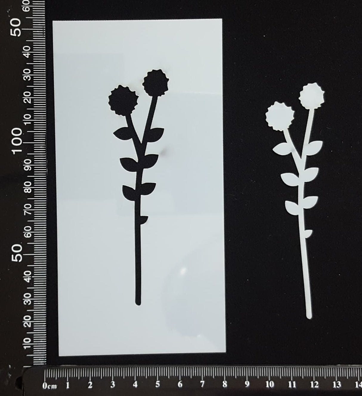 Botanical - Stencil - 75mm x 150mm - AN-M