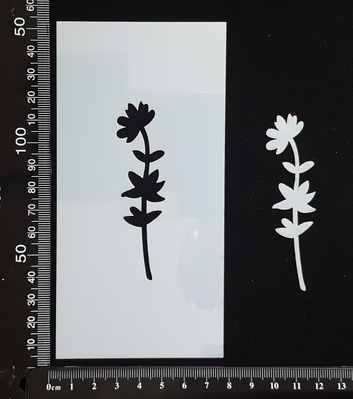 Botanical - Stencil - 75mm x 150mm - AQ-M