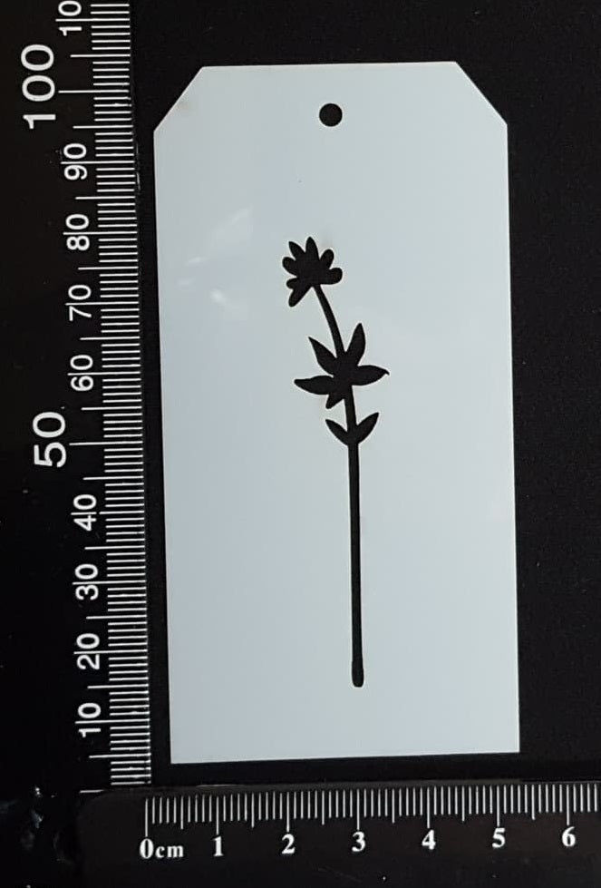 Tag Stencil - Botanical - 50mm x 100mm - AV-T