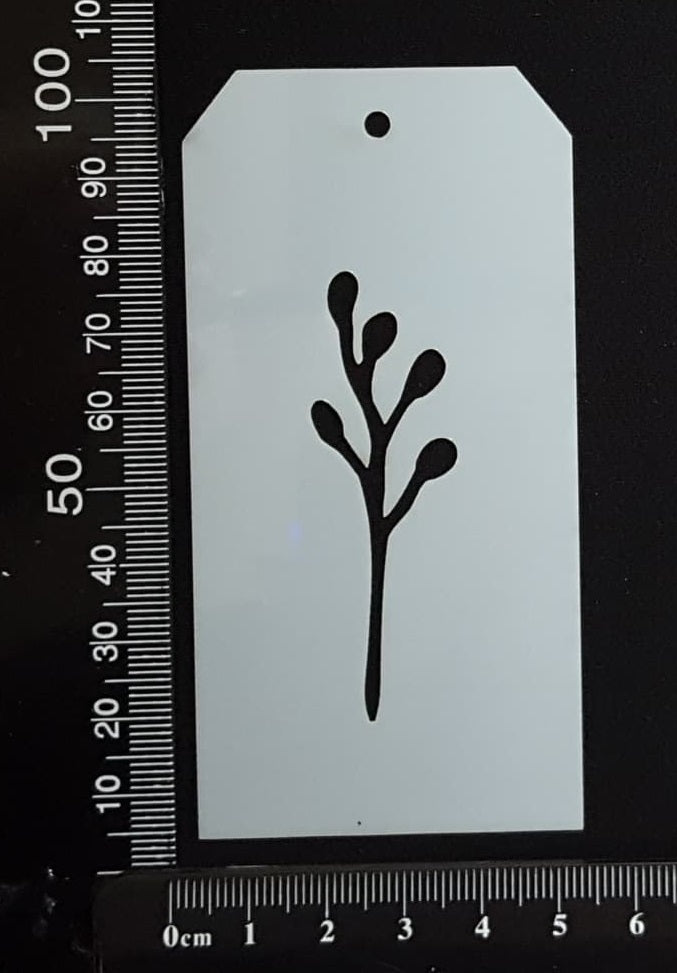 Tag Stencil - Botanical - 50mm x 100mm - AY-T