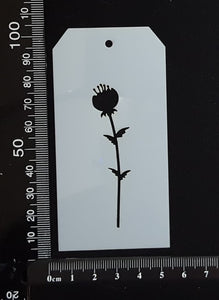 Tag Stencil - Botanical - 50mm x 100mm - AC-T