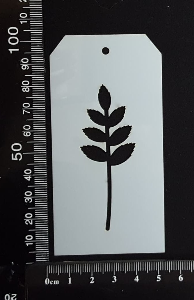 Tag Stencil - Botanical - 50mm x 100mm - AT-T
