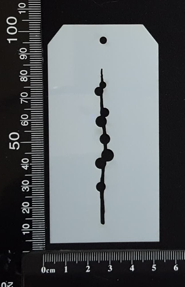 Tag Stencil - Botanical - 50mm x 100mm - AB-T