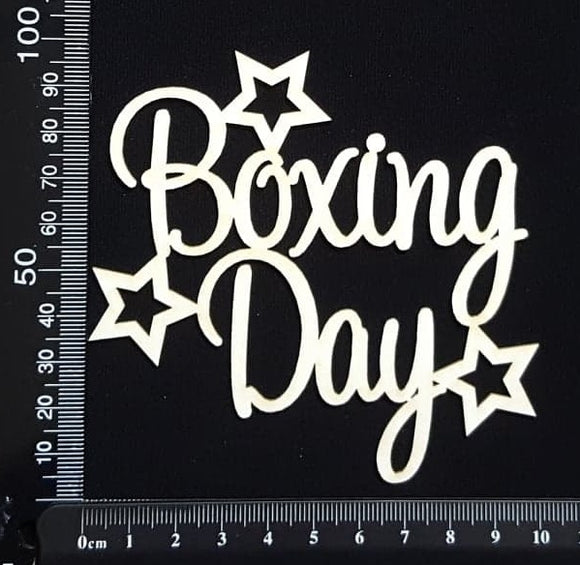 Boxing Day - White Chipboard