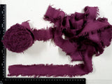 Cotton Cake Ribbon - Boysenberry - 1 Meter