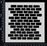 Brick Wall - A - Stencil - 150mm x 150mm