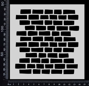 Brick Wall - A - Stencil - 150mm x 150mm