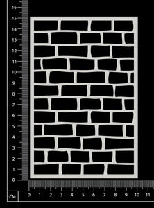 Bricks Mesh - CB - White Chipboard